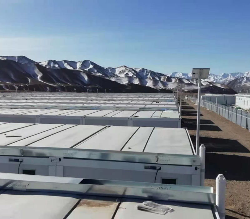 Collective dormitory isolation cabin