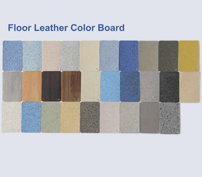 Floor Leather Color Board