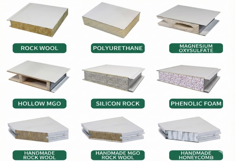 Wall panel selection：