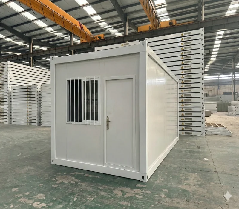 Z-Type Foldable flat-pack housing