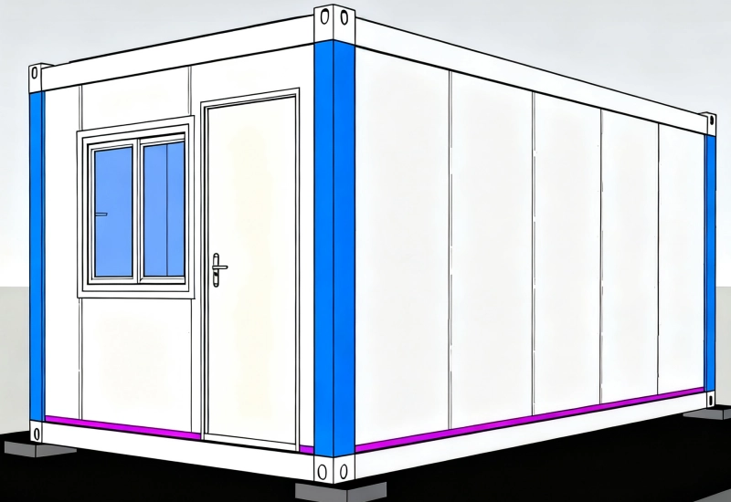 Structural features: 