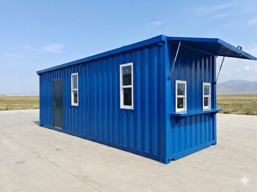 building a house out of shipping containers
