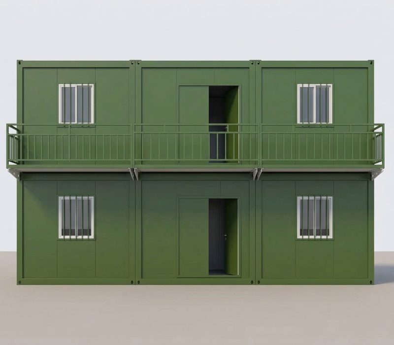 Customizable 2-Story Prefab Dormitory Manufacturer