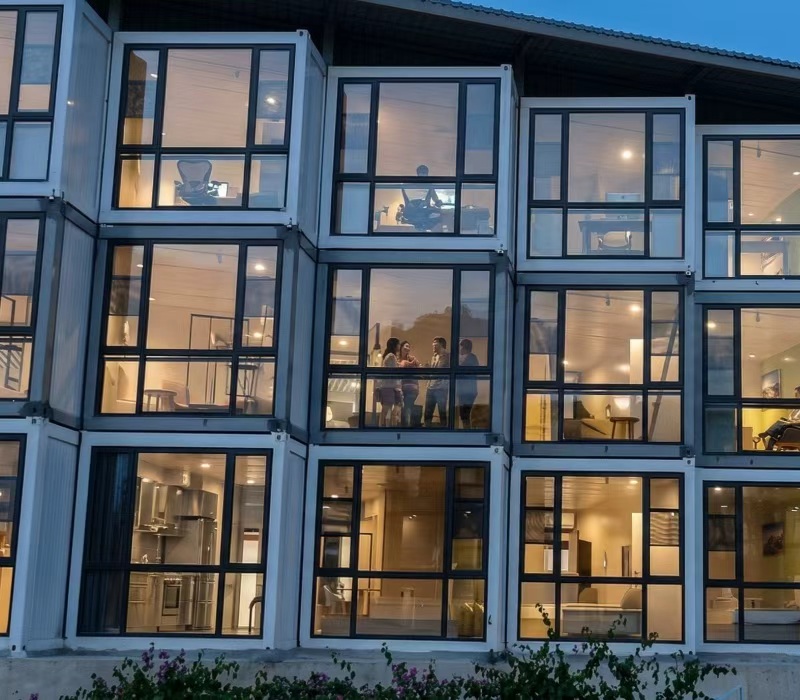 standard size modular flat pack container home
